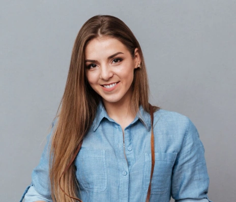 Portret Katarzyny Zielińskiej podczas tworzenia bukietu
